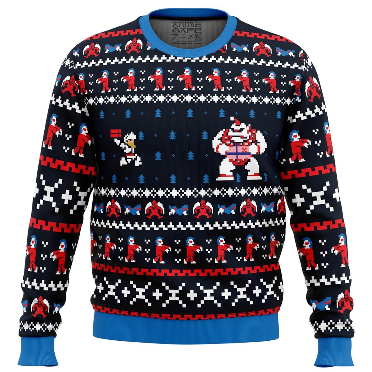 Cod Rest Ye Merry Gentlemen James Pond Xmas Sweater