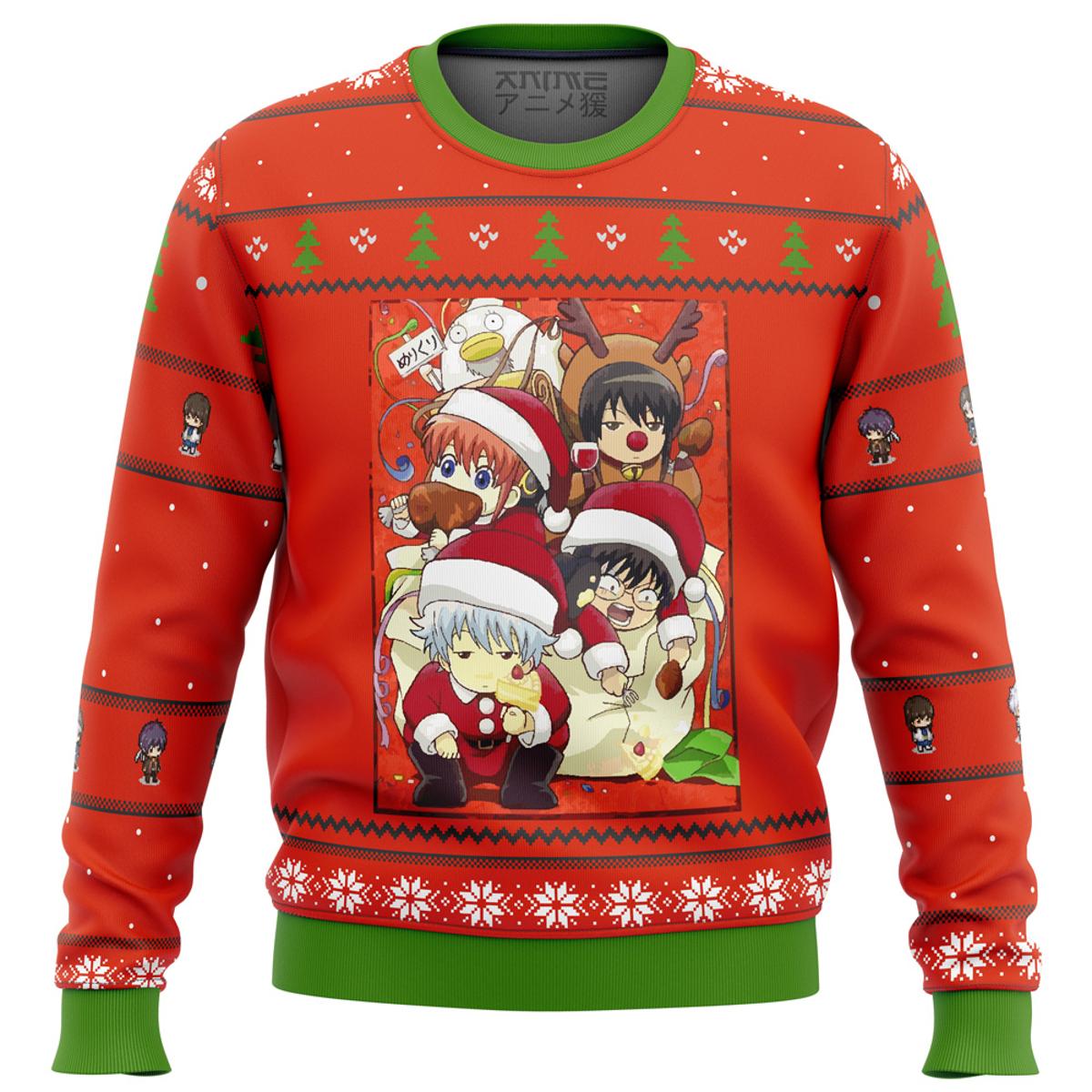 Gake No Ue No Ponyo Loves Ham Ugly Christmas Sweater Gift For Studio Ghibli Fans