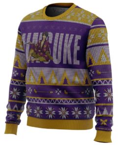 Gintama Smokin Shinsuke Mens Ugly Christmas Sweater 2