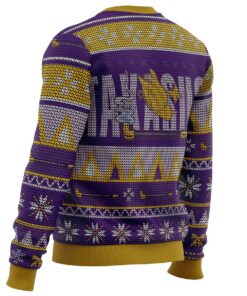 Gintama Smokin Shinsuke Mens Ugly Christmas Sweater 3