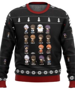 Gintama Smokin Shinsuke Mens Ugly Christmas Sweater