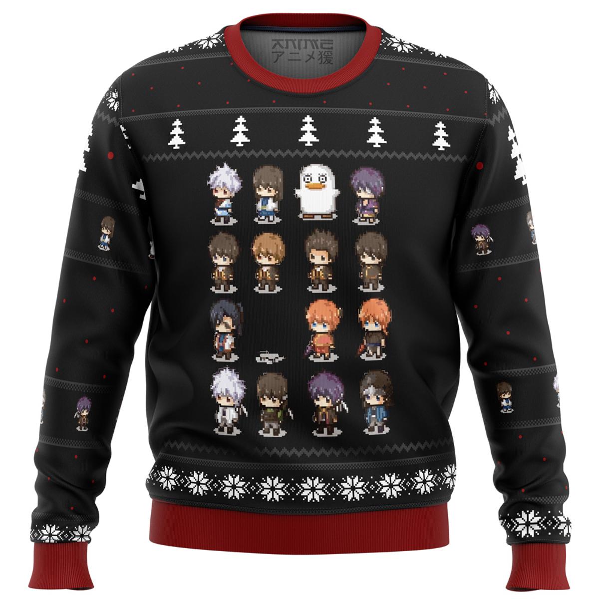 Kenshin Sprites Ugly Xmas Sweater