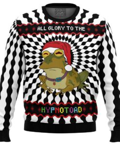 Glory To The Hypnotoad Christmas Sweater For Men And Women