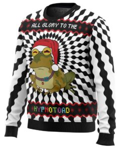 Glory To The Hypnotoad Christmas Sweater For Men And Women