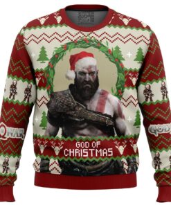 God Of Christmas God Of War Christmas Sweater Men