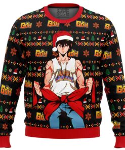 God Of High School Santa Jin Mori Christmas Sweater Women