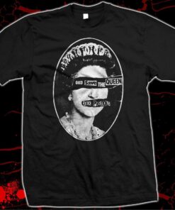 God Save The Queen Sex Pistols Unisex T-shirt Gifts For Punk Rock Music Fans