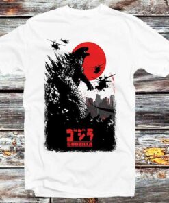 Godzilla Japanese Style Unisex T-shirt Best Fans Gifts