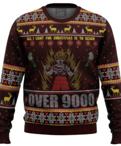 Dragon Ball Z Goku Ugly Christmas Sweater Best Xmas Gift For Manga Anime Fans