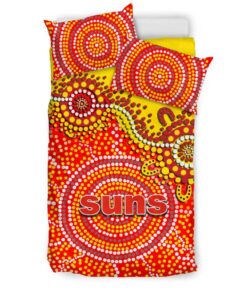 Gold Coast Suns Aboriginal Doona Cover