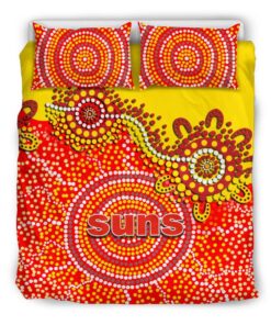 Gold Coast Suns Aboriginal Doona Cover 3