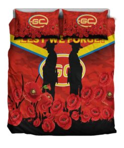 Gold Coast Suns Anzac Day Indigenous Doona Cover 3