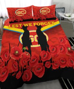 Gold Coast Suns Anzac Day Indigenous Doona Cover 5