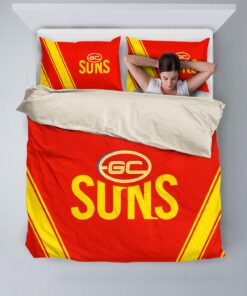 Gold Coast Suns Comforter Sets Gift For Fans