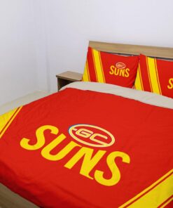 Gold Coast Suns Comforter Sets Gift For Fans 3