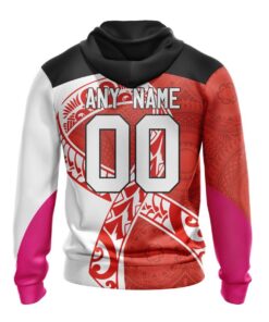 Gold Coast Suns Custom Name Number Fight Cancer Zip Hoodie Best Gift For Fans