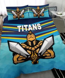 Gold Coast Titans Bedding Set Best Gift For Fans 6