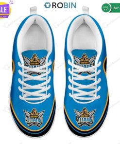 Gold Coast Titans Blue Black Running Shoes Gift