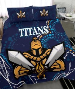 Gold Coast Titans Gladiator Indigenous Doona Cover 6