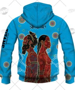 Gold Coast Titans Pround Naidoc Week Zip Hoodie Gift For Fans