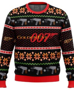 Golden Eye V2 Funny Ugly Christmas Sweater