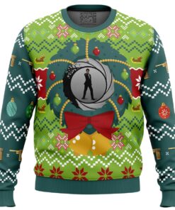 Golden Eye V2 Funny Ugly Christmas Sweater 1