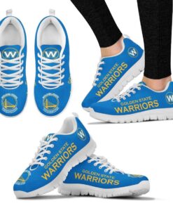 Golden State Warriors Running Shoes Black Blue 4