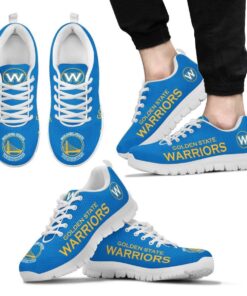 Golden State Warriors Running Shoes Black Blue 5