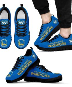 Golden State Warriors Running Shoes Black Blue 6