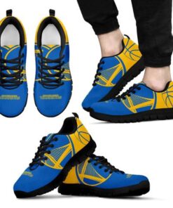 Golden State Warriors Running Shoes Blue For Fans