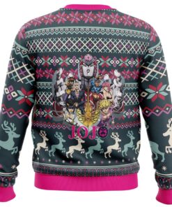 Golden Wind Jojos Bizarre Adventure Christmas Sweater Best Xmas Gift For Fans 2