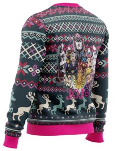 Golden Wind Jojos Bizarre Adventure Christmas Sweater Best Xmas Gift For Fans 3