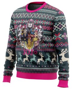 Golden Wind Jojos Bizarre Adventure Christmas Sweater Best Xmas Gift For Fans 4