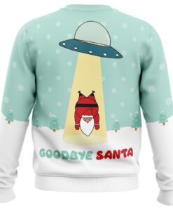Goodbye Santa Womens Ugly Christmas Sweater