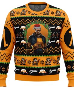 Gordon Freeman Half life Funny Christmas Sweaters 1