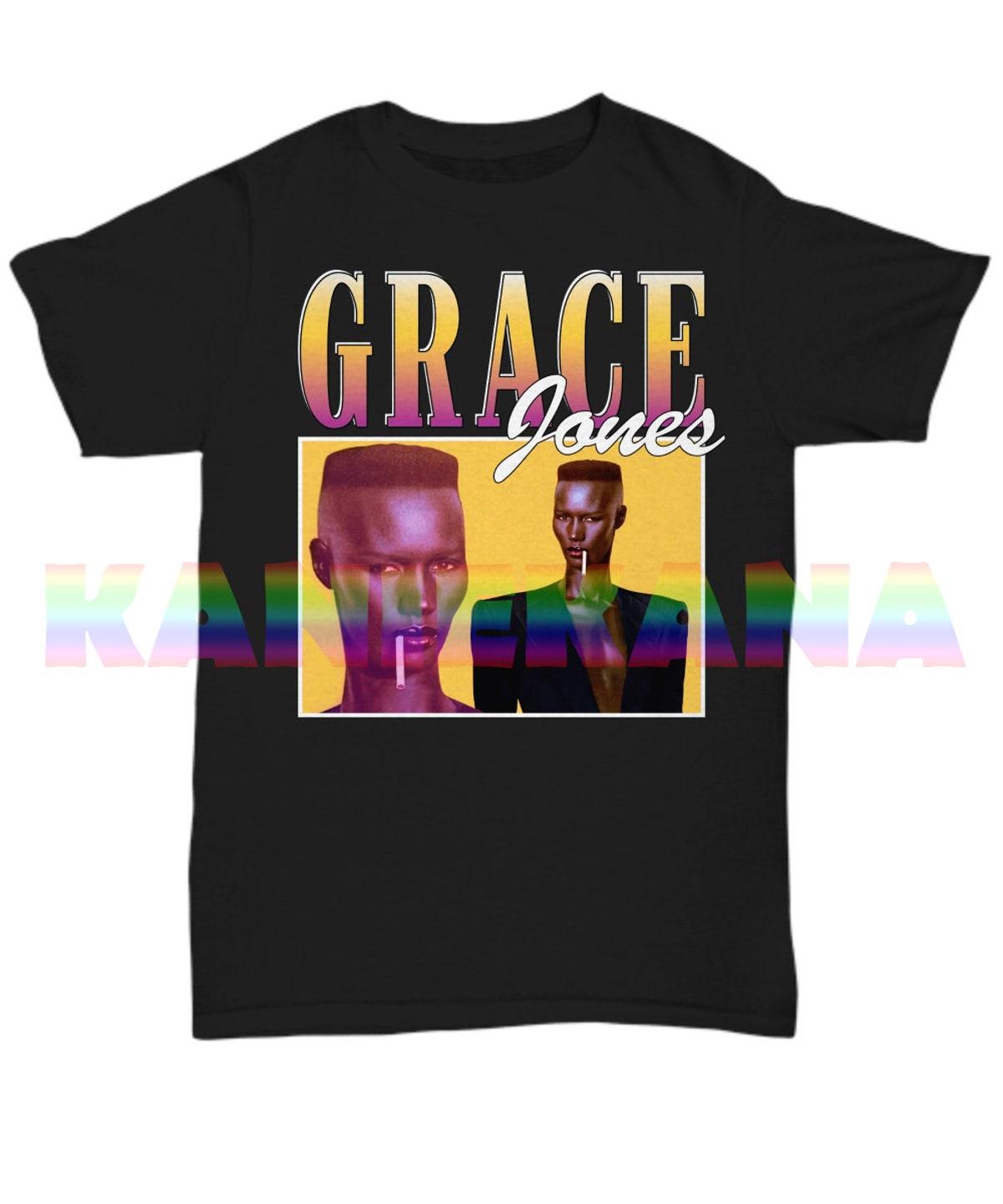 Grace Jones Vintage Style T-shirt Best Gifts For Fans