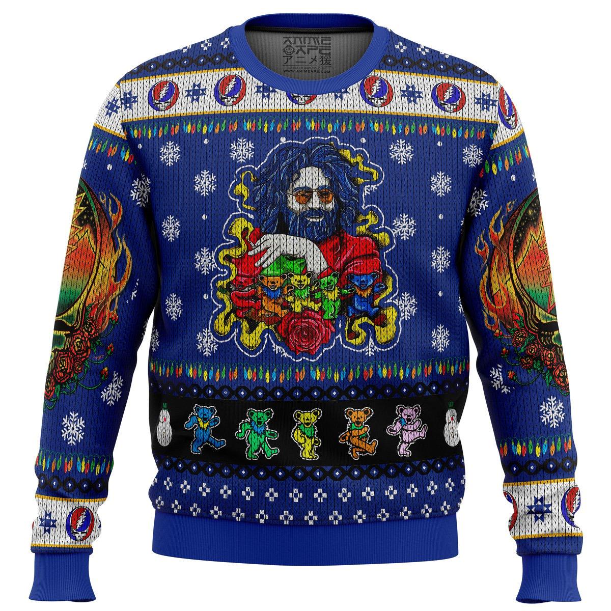 JoJo’s Bizarre Adventure Character Joseph Joestar Oh My God Best Christmas Sweater For Fans