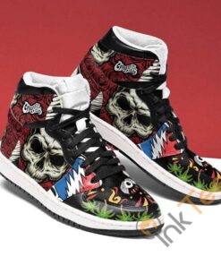 Grateful Dead Special Design Mix Colour  Air Jordan 1 High Sneakers