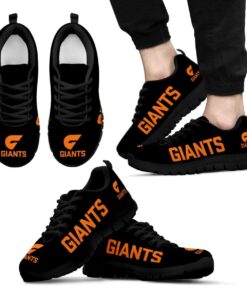 Greater Western Sydney Giants Black Running Shoes
