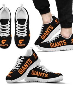 Greater Western Sydney Giants Black Running Shoes 3