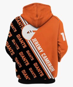 Greater Western Sydney Giants Jeremy Cameron Zip Hoodie Gift For Fans