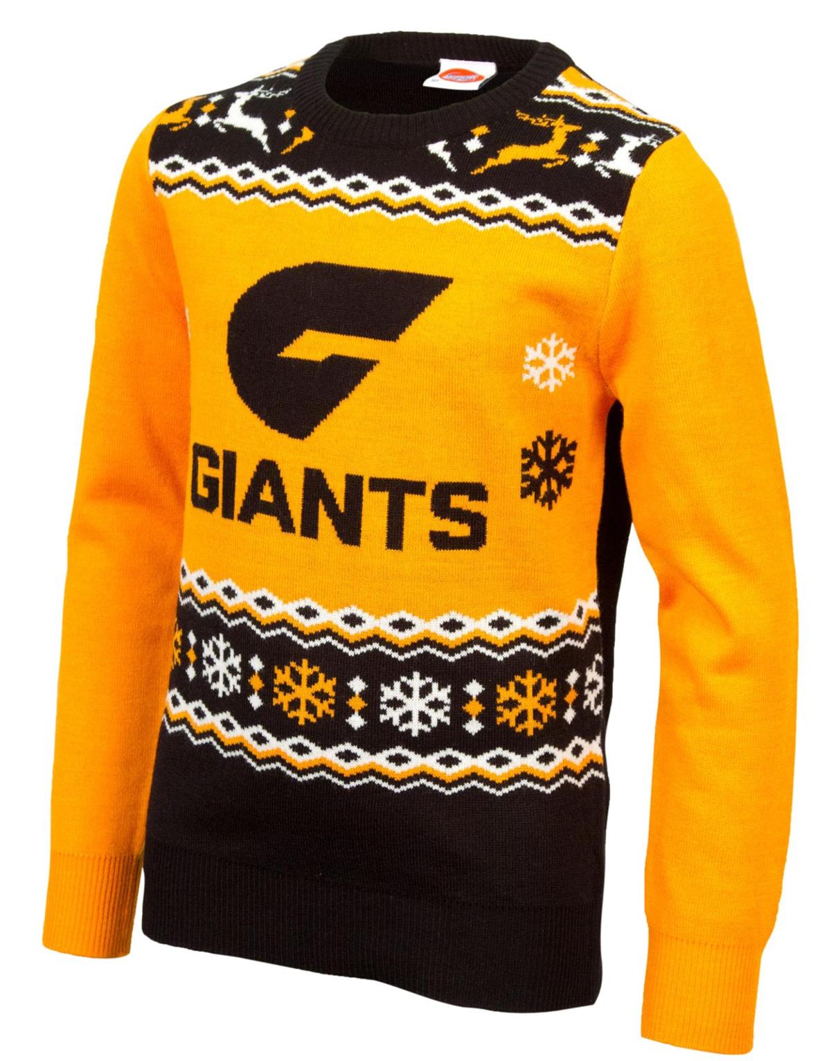 Greater Western Sydney Giants Ugly Christmas Sweater Gift