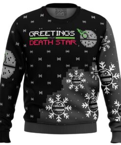 Greetings From Death Star Star Wars Christmas Sweater For Men And Women 1