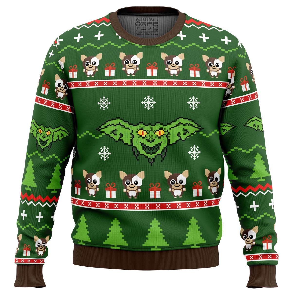 A Very Saiyan Christmas Dragon Ball Z Best Ugly Xmas Sweater Funny Gift For Fans