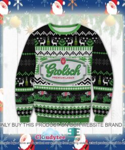 Grolsch Black Green Ugly Christmas Sweater