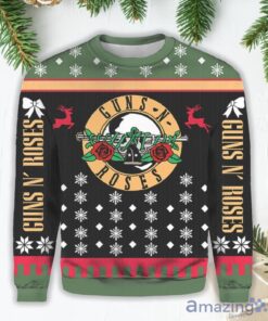 Guns N’ Roses Big Guns Rock Heavy Metal Musical Lovers Ugly Christmas Sweater