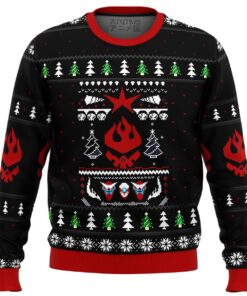 Gurren Lagann Logo Christmas Style Ugly Xmas Sweater Gift For Men Women