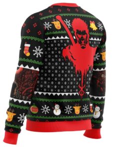 Guts Santa Claus Berserk Black Christmas Sweater Xmas Outfit For Fans 3