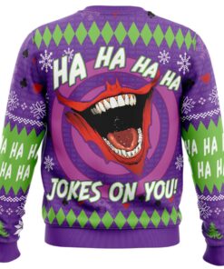 Ha Ha Happy Christmas Joker Ugly Xmas Sweater Best Christmas Gift For Fans 4