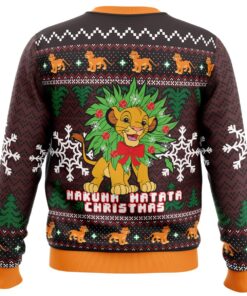 Hakuna Matata Lion King Xmas Sweater 2